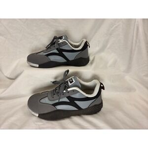 De Florence Chunky Platform Sneakers Black Grey Color block US women 10 lace up